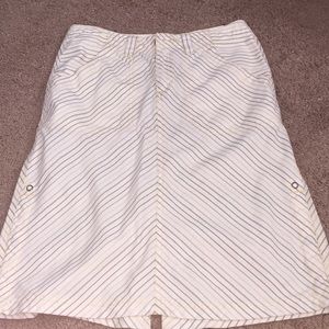 Striped skirt